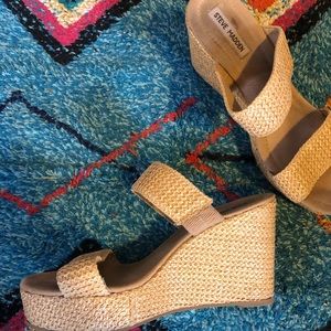 Steve Madden size 10 ( Womens) beach wedge sandal